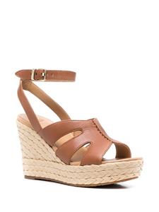 UGG Sandalen met sleehak - Bruin