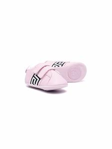 Versace Kids Sneakers met klittenband - Roze