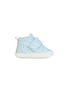 Dolce & Gabbana Kids Sneakers met logoprint - Blauw