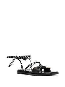 Ellery Lepore sandalen verfraaid met studs - Zwart