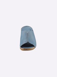 Slippers in jeansblauw van Andrea Conti