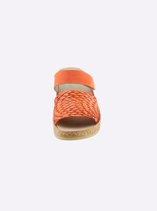 Slippers in oranje van Mubb