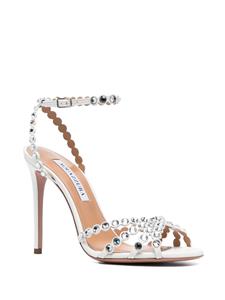 Aquazzura Tequila sandalen verfraaid met kristal - Wit