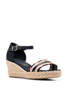 Tommy Hilfiger Sandalen met logobandje - Blauw