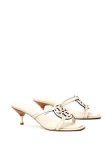 Tory Burch Geo Bombe Miller sandalen - Beige