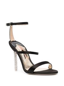 Sophia Webster Faw sandalen met kristallen - Zwart