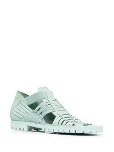 Kenzo Greek leren sandalen - Groen