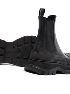 Alexander McQueen Chelsea laarzen met chunky zool - Zwart
