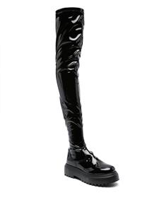 Le Silla Ranger overknee laarzen - Zwart