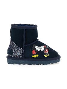 Moa Kids x Disney Mickey + Minnie enkellaarzen - Blauw