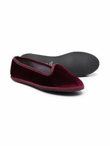 Siola Fluwelen loafers - Rood