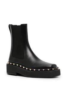 Valentino Rockstud Chelsea laarzen - Zwart