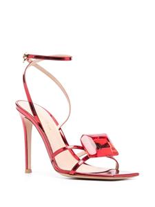 Gianvito Rossi Jaipur pumps met holografisch-effect - Rood