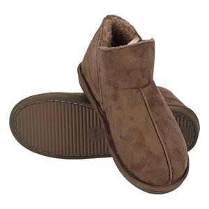 Apollo Pantoffels Heren Boots Suede Taupe