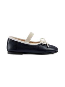 Gucci Kids Ballerina's met GG-logo - Blauw