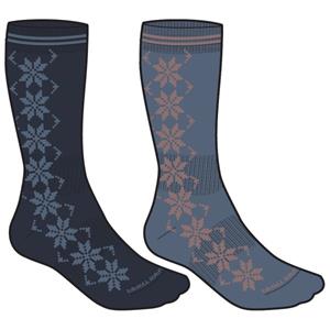 Kari Traa  Women's Vinst Wool Sock 2 Pack - Merinosokken, blauw