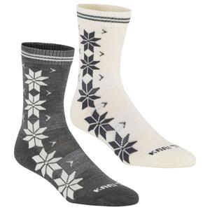 Kari Traa  Women's Vinst Wool Sock 2 Pack - Merinosokken, grijs
