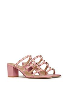 Valentino Rockstud sandalen met open teen - Roze