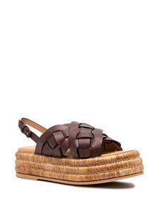 Tod's Leren espadrilles - Bruin