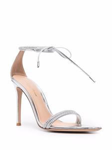 Gianvito Rossi Sandalen met enkelbandje - Zilver