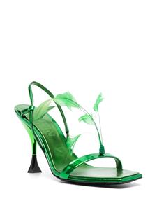 3juin Verfraaide sandalen - Groen