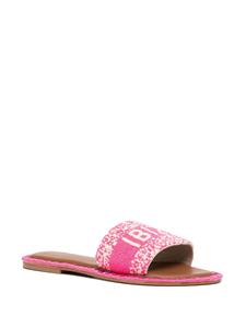 DE SIENA SHOES Ibiza slippers met kralen - Roze