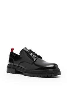 424 Payton lakleren Oxford schoenen - Zwart