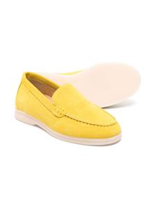 Scarosso Ludovica suède loafers - Geel