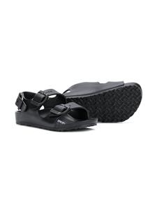Birkenstock Kids sandalen met gesp - Zwart
