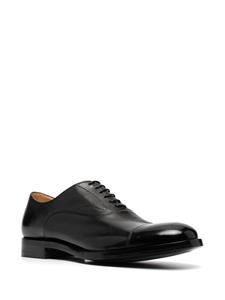 Alberto Fasciani Oxford leren schoenen - Zwart