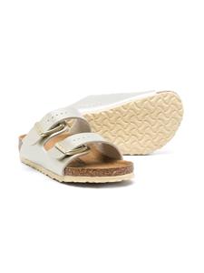 Birkenstock Kids Arizona sandalen met metallic-effect - Goud