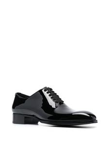 TOM FORD Oxford schoenen met laklaag - Zwart