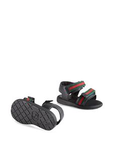 Gucci Kids Leren sandalen - Zwart