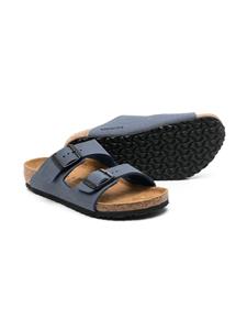 Birkenstock Kids Arizona sandalen met dubbele bandjes - Blauw