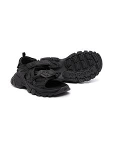 Balenciaga Kids Track sandalen met klittenband - Zwart
