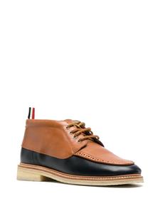 Thom Browne Top Deck tweekleurige derby schoenen - Bruin
