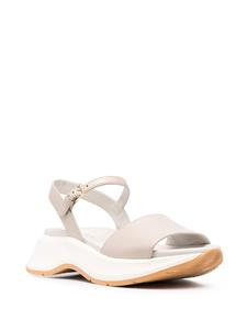 Hogan Sandalen met open neus - Beige