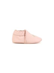 BOSS Kidswear Leren sneakers - Roze
