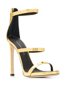 Giuseppe Zanotti Sandalen met gekruiste bandjes - Goud