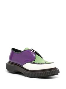 Adieu Paris x Undercover Type 195 derby schoenen met colourblocking - Groen