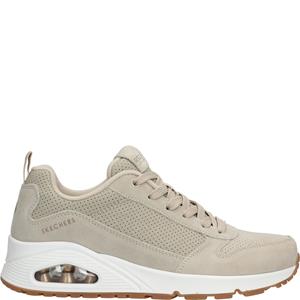 Skechers Uno - Two For The Show Dames Taupe