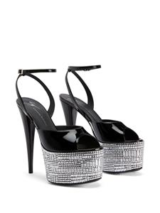 Giuseppe Zanotti Gz Aida sandalen - Zwart