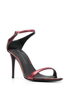 Giuseppe Zanotti Beverlee metallic sandalen - Rood