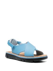 Camper Oruga sandalen met gekruiste bandjes - Blauw