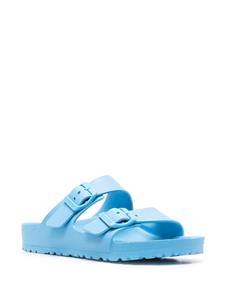 Birkenstock Rubberen slippers met tonaal design - Blauw