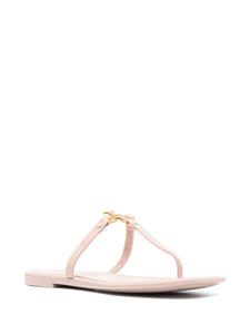 Tory Burch Roxane Jelly slippers met logo plakkaat - Roze