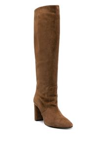 Via Roma 15 85mm suede knee boots - Bruin