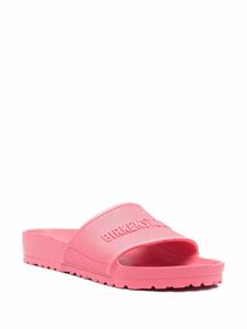 Birkenstock Barbados slippers met logo - Roze