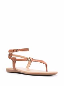 Hogan Sandalen met open neus - Bruin