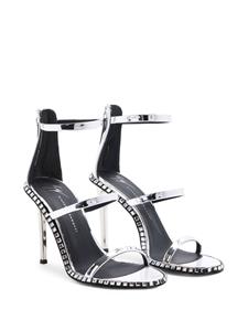 Giuseppe Zanotti Harmony Flare sandalen - Zilver